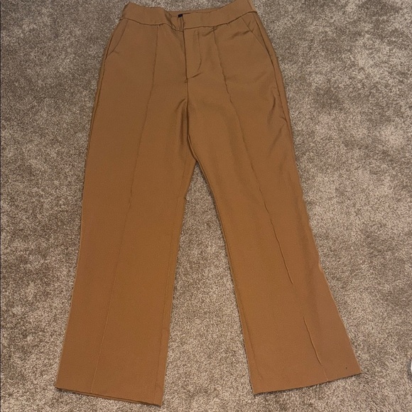 RACHEL Rachel Roy Pants - RACHEL Rachel Roy Women’s Tan Wide Leg Dress Pants - 12. T